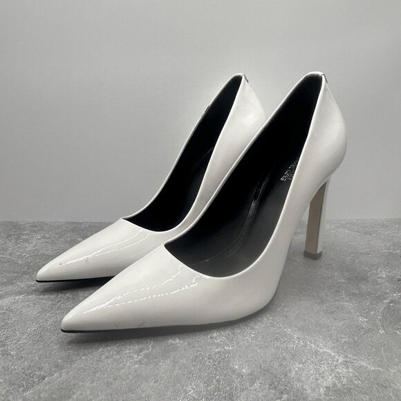 Michael Michael Kors White Amara Pump Stiletto Heels - Picture 2 of 14